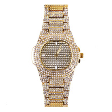 2019 Reloj de pulsera para hombre de moda Marca de lujo Moda Diamante Fecha Cuarzo